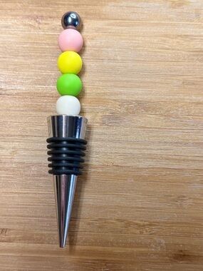 Yellow & Green Wine Stopper